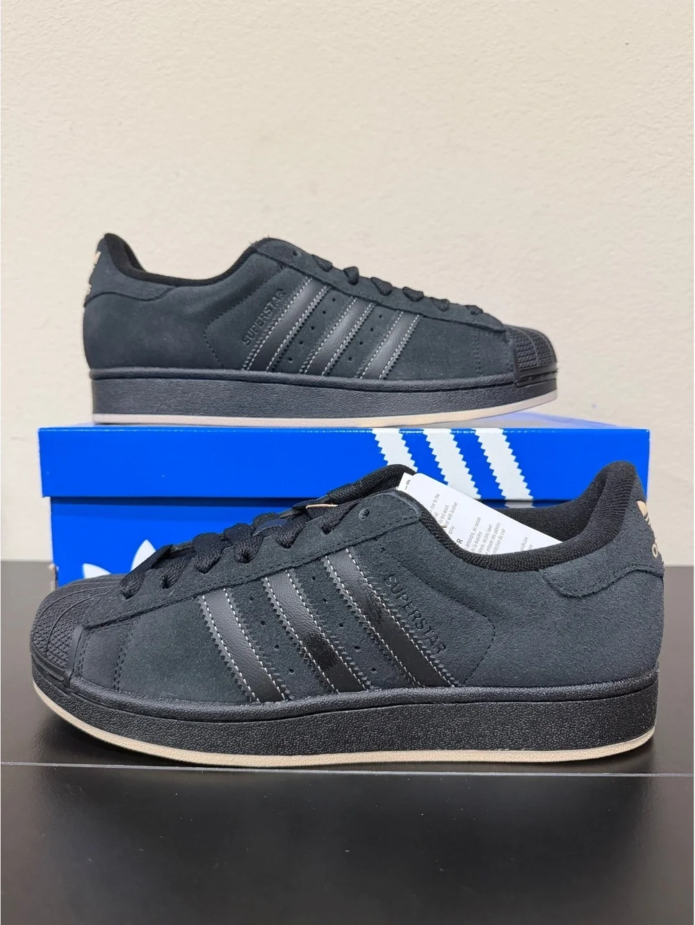 Size 8 - Adidas Superstar 2 “Black Stone Khaki”
